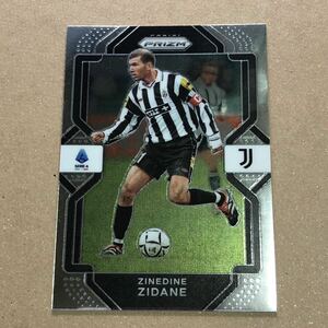 PANINI 2022-23 CHRONICLES PRIZM SERIE A SOCCER ZINEDINE ZIDANE ジネディーヌ・ジダン JUVENTUS ユヴェントス #206