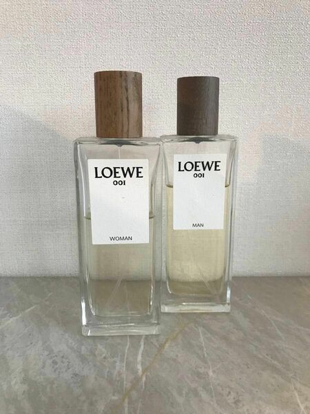 LOEWEロエベ001 WOMAN MAN 50ml 2個セット