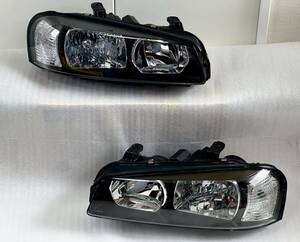 【美品】R34 Skyline Genuine ハロゲン ヘッドLight BNR34 ER34 HR34 ENR34 Skyline HCHR-81 leftright Nissan skyline nissan 