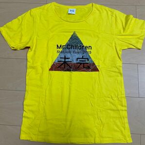 最終値下げ　Mr.children 2015 未完 Tシャツ　ミスターチルドレン 半袖　ライブTシャツ　ミスチル　黄色