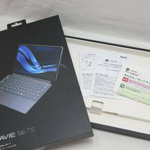 NEC LAVIE Tab T12 PC-T1295DAS スタンドカバー付きキーボード デジタルペン2 まとめての画像8