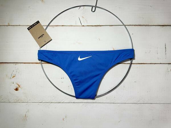 【即決】Nike ナイキ 女性用 ビーチバレー ビキニ ショーツ 水着 ブルマ チーキー Blue 海外S