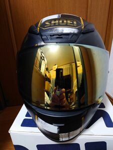 SHOEI Z-7 TERMINUS L59cm 2015年6月製造 ミラーシールド　ピンロックシート付き