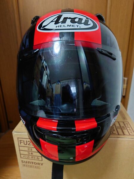 Arai Quantum-J 59/60cm 2015年7月製造 スモークシールド