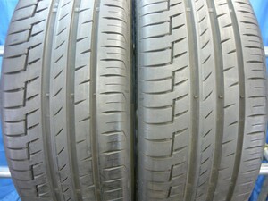 バリ山！プレミアムコンタクト6■235/45R19●8分山 2本 2022年製！取付/手渡し可！●(rM905