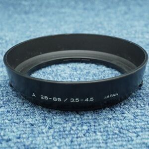 MINOLTA A 28-85 3.5-4.5 レンズフード プラスチック製 ミノルタ #s