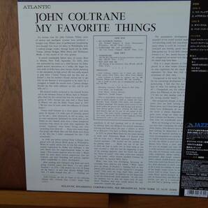 JOHN COLTRANE / MY FAVORITE THINGS マイ・フェイヴァリット・シングス MONOの画像2