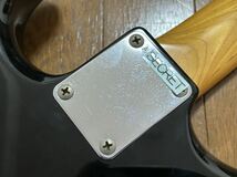[GT]Fender Japan Squier フェンダー・ジャパン・スクワイヤーST62 BLKブラック Aシリアル ローズウッド・フィンガーボード！Made in Japan_画像9