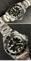 TUDOR ヴィンテージカスタム　Ref.9401/0 スノーフレーク / イカサブベース OH済　サブ専用ブレス+ 5連ジュビリーブレス付　精度良好！_画像5