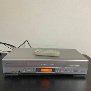 SHARP シャープ ビデオカセットレコーダー VC-HK20 VHSビデオデッキ テープ再生可能 リモコン付き