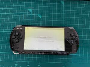 【ジャンク】 PSP-3000 PSP-3001 ブラック Memory Stick 16GB付き 動作確認済み