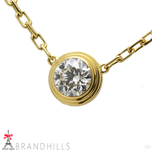  Cartier necklace dam - Rudy a man rejeLM diamond 0.18ct K18 gold 750YG B7215500 Cartier ultimate beautiful goods 