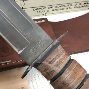 KA-BAR ケーバー USMC オールド ビンテージ シースナイフ ファイティングボウイ系 IW404AK20KBR_60の画像5