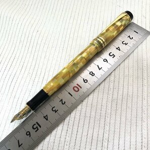 1円～ 洗浄、消毒、グリスアップ済 PARKER DUO FOLD パーカー デュオフォルド 18K＜750＞ 上位 高級万年筆 ＜F＞ IW404BP04PRK//の画像6