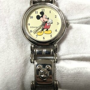 電池交換済 ミッキーマウス MICKEY ディズニーDisney レディース クォーツ 腕時計 ミッキーブレス IW404DT02MCK//の画像1