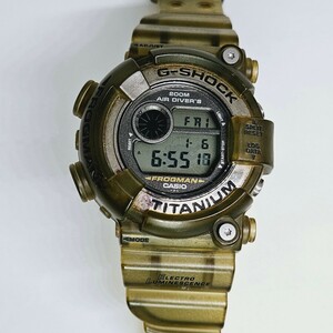 G-SHOCK　ジーショック　フロッグマン FROGMAN　DW8200-AC-8T　カシオ　クオーツ　稼働品　純正ベルト　