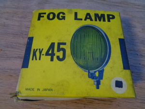 FOG LAMP　赤色　フォグランプ　当時物　昭和　レトロ　ビンテージ　パトカー　救急車　デコトラ　トラック野郎　ハーレーダビッドソン　