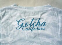 GOTCHA GOLF ガッチャ ゴルフ 長袖Tシャツ　ロンT Vネック 刺繍 ロゴ 迷彩柄 XXLサイズ ホワイト 白_画像5