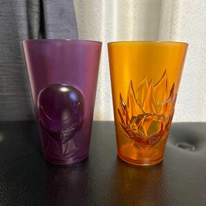 ドラゴンボールZ 復活のFメッツ オリジナルフェイスコップ2種　非売品　プラスチックコップ