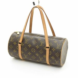 □510039 LOUIS VUITTON ルイヴィトン ハンドバッグ モノグラム パピヨン26 M51386 筒型 レディース ブラウン