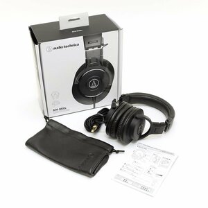 ▽509758 Audio-technica プロフェッショナル モニターヘッドホン ATH-M30x 動作確認済 オーディオテクニカ オーテク AT