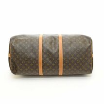 □511391 LOUIS VUITTON ルイヴィトン 2WAYボストンバッグ モノグラム キーポルバンドリエール60 M41412 ブラウン_画像7