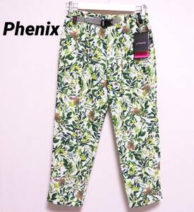  new goods unused phenix Phoenix botanikaru pattern outdoor pants quarter pants BloomPants DRYSPHERE water repelling processing stretch lady's 