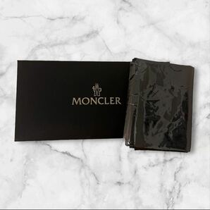 モンクレール MONCLER サングラスケース メガネケース 眼鏡ケース 黒 説明書付の画像5