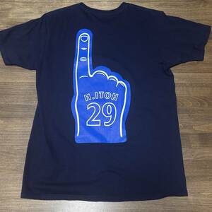 ◎横浜DeNAベイスターズ #29 伊藤光 Tシャツ shirt