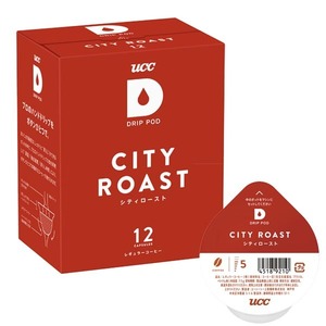 送料込み 新品未使用 UCCドリップポッド シティーローストカプセル12個 バラ売り 自宅で簡単本格コーヒー