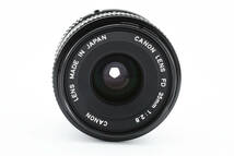 ★極上品★キャノン CANON New FD 35mm F2.8★ T22#2430_画像2