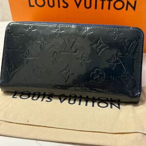 超希少　ルイヴィトン　LOUIS VUITTON ヴェルニ　財布　長財布　ジッピーウォレット　レディース