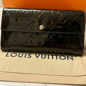 超希少　ルイヴィトン　LOUIS VUITTON ヴェルニ　ポルトフォイユ　サラ　財布　長財布　レディース