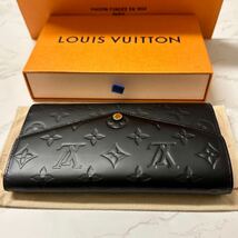 新作　ルイヴィトン　LOUIS VUITTON ヴェルニ　ポルトフォイユ　サラ　財布　長財布　レディース　_画像4