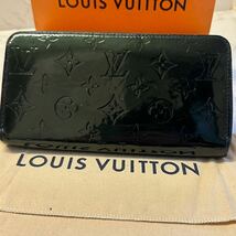 超希少　ルイヴィトン　LOUIS VUITTON ヴェルニ　財布　長財布　ジッピーウォレット　レディース_画像1