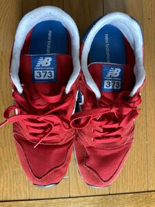 18362 new balance[ New balance ]ML373RER low cut спортивные туфли оттенок красного размер :26.5cm обувь мужской красный 