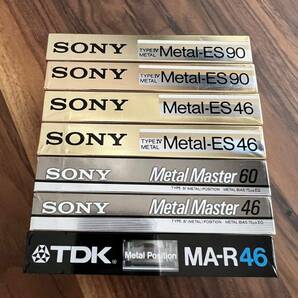 SONY Metal ES・Metal Master 新品未使用メタルテープ, TDK MA-R 新品未使用メタルテープの画像3