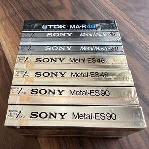 SONY Metal ES・Metal Master 新品未使用メタルテープ, TDK MA-R 新品未使用メタルテープの画像4