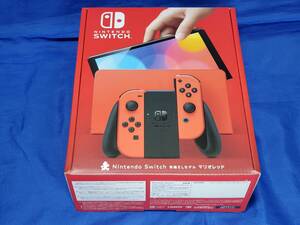 送料無料 Nintendo Switch スイッチ （有機ELモデル） マリオレッド 新品未使用品 