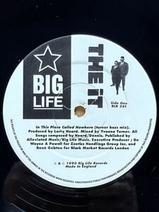 【 Larry Heardプロデュース！！】The It - In This Place Called Nowhere ,Big Life - BLR 36 T ,Vinyl ,12 ,45 RPM ,Stereo UK 1990