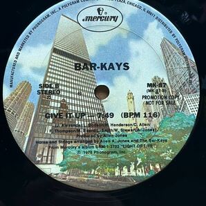 【 Allen Jones プロデュース！！】Bar-Kays - Shine / Give It Up ,Mercury - MK-87 ,Vinyl ,12 , 33 1/3 RPM ,Promo,Stereo, US 1978の画像3