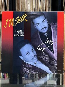 【 HOUSE LEGEND（remix）掲載 】 【 Steve Silk Hurleyプロデュース！！】 J.M. Silk - I Can't Turn Around ,RCA Victor - 5702-1-RD