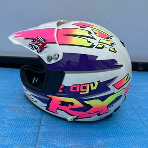 AGV RX バイク ヘルメット ヴィンテージ 年代物 ジャンクの画像4