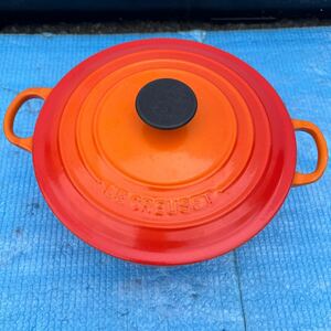 LE CREUSET 両手鍋 クルーゼ オレンジ ココット 20