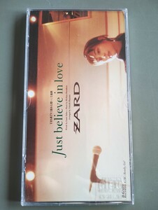 ZARD「Just believe in love」8cmシングルCD(95.2.1) プラケース付き BGDH-1042 送料140円〜