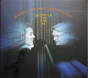 D00160157/CD/マリエル・コーマン & ヨス・ヴァン・ビースト・トリオ「Between You ＆ Me (AS-043・澤野工房)」