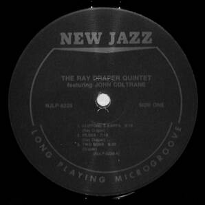 A00591415/LP/レイ・ドレイパー・クインテット feat. ジョン・コルトレーン「The Ray Draper Quintet Featuring John Coltrane (1982年・の画像3