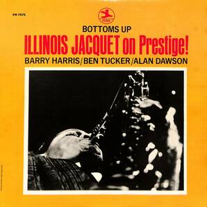 A00591484/LP/イリノイ・ジャケー「Bottoms Up - Illinois Jacquet On Prestige! (PR-7575・バップ・スウィングJAZZ)」の画像1