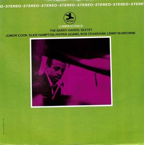 A00591409/LP/バリー・ハリス (BARRY HARRIS SEXTET)「Luminescence!」