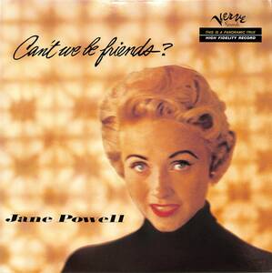 A00590901/LP/ジェーン・パウエル(JANE POWELL)「Cant We Be Friends? (1992年・POJJ-1536・MONO・ヴォーカル)」